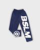 Felpa con Stampa di Lettere Unisex e Pantaloni Larghi Tuta Hip Hop Set da 2 Pezzi