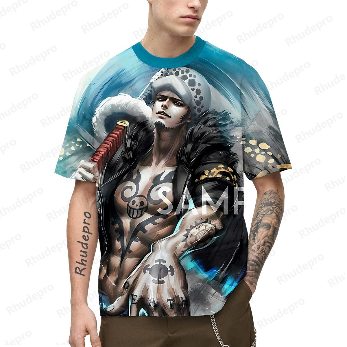 Летняя мужская аниме 3D печать косплей футболка женские и детские уличные футболки большой — фото 9