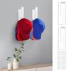 Hat Holder 4 Pieces Space-Saving Acrylic Baseball Caps Hanger Hat Organizer For Baseball Caps For Door Closet Indoor Home
