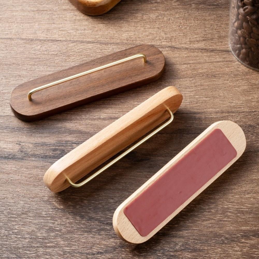 Wall-mounted Coffee Filter Holder Wooden Table Napkin Holder Coffee Filter Rack  Home Barista