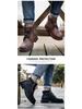 Men's High-Top Anti-Smash, Anti-Puncture, Non-Slip, Water-Repellent Work Boots for Outdoor, Wear-Resistant and Comfortable for Long-Standing.