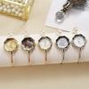 Open Bracelet Wrist Watch Pearl Strap Quartz Watch Fashion Pearl Bracelet Watch Women