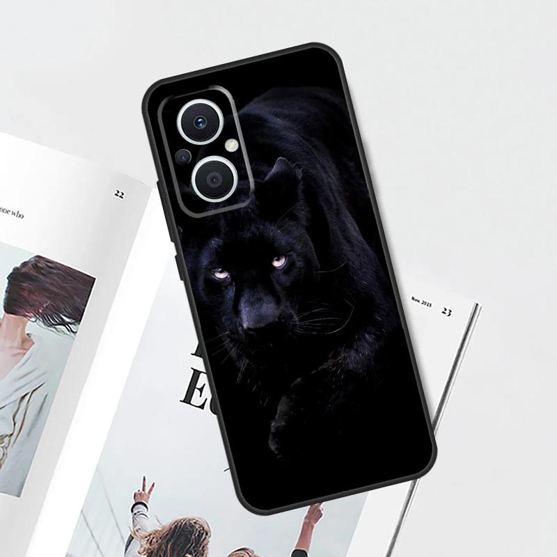 Cheetah Panther Case For OPPO Find X9 X5 X6 X8 Pro OPPO Reno 12F 14F 13F 11F 10 12 13 14 Pro 7 8 Lite Cover