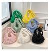 2026 Pleated Cloud Tote: Large Capacity Lightweight Diamond Pattern Down Cotton Jacket Bag