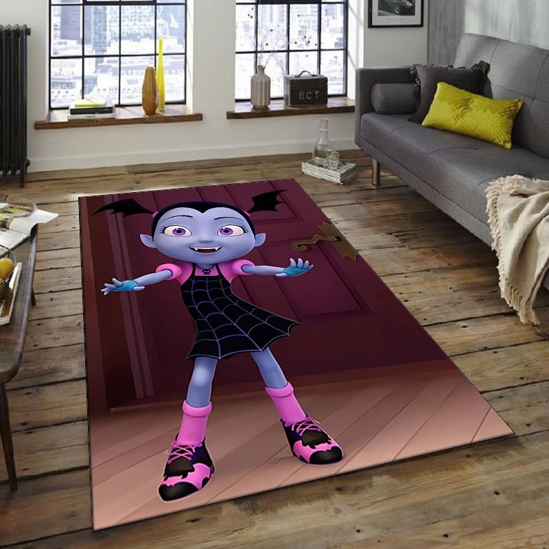 1pc Vampirina2 Design Area Rug - Non-Slip, Soft & Cozy Floor Mat for Living Room, Bedroom, Office - Indoor/Outdoor Decorative Carpet