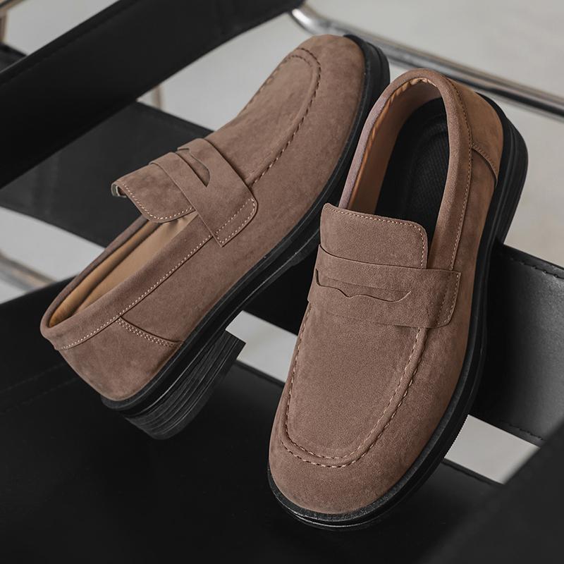 Trend Men Loafers Simple Slip-On Casual Shoes Office Lightweight Driving Shoes Versatile Man Business Footwear Moccasins