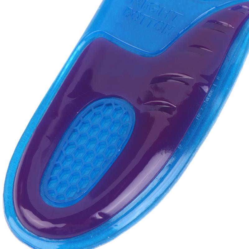 1 Paar Orthopädische Einlegesohlen Für Schuhe Fußgewölbestütze Silikon-Gel-Einlegesohle Rutschfeste Schuhpolster Plantarfasziitis-Einsätze