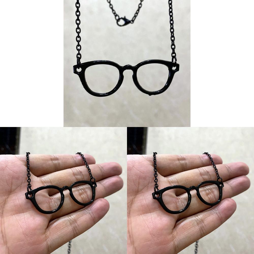 Geometric Alloy Pendant Necklace For Women With Cross Chain For Casual Style
