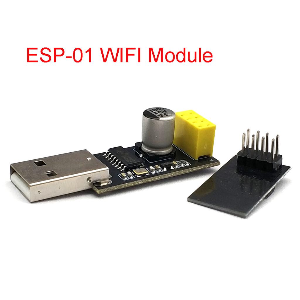 ESP01 Programmer Adapter UART GPIO0 ESP-01 Adaptaterr ESP8266 CH340G USB To ESP8266 Serial Wireless Wifi Developent Board Module