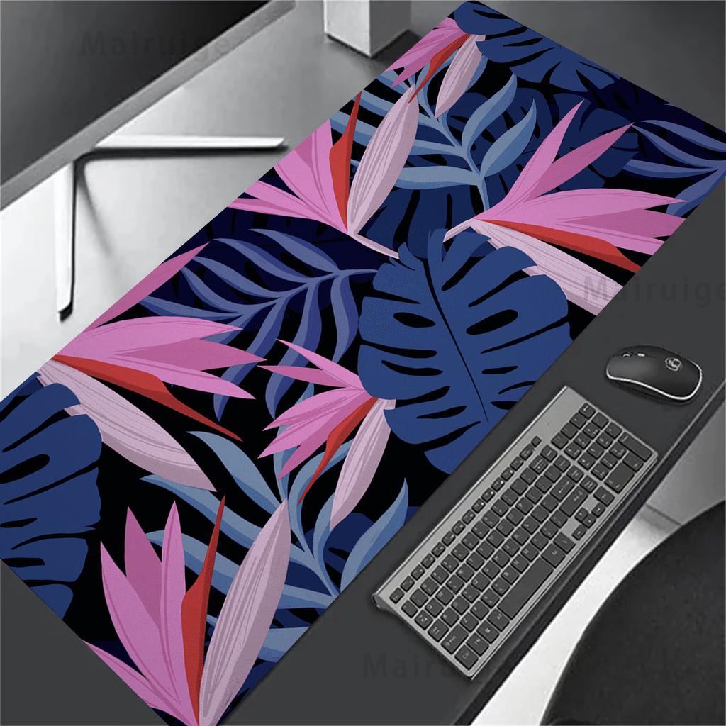 Mairuige Botanical Retro Mouse Pad Gaming Accessories Desk Mat Extended Pad Gamer Desk Pad Mouse Mat Desktops 900x400 Office Rug