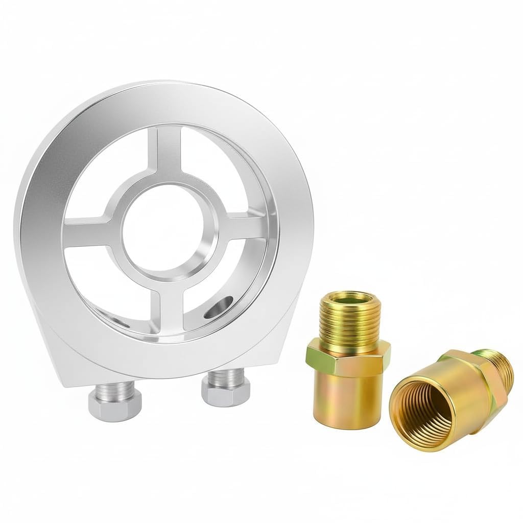 

After7 Sandwich Block Sensor Attachment Temperature Hydraulic M20 x 1.5 3/4-16 серебряный