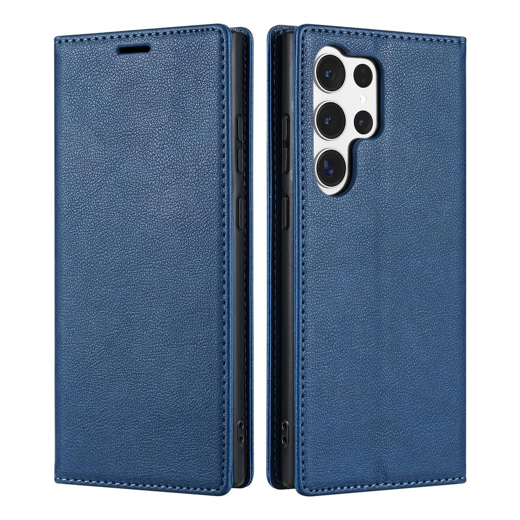 Flip Leather Magnetic Cards Solt Wallet Case For Samsung S26 Ultra S25 Plus S24 S23 A36 A56 Bag Purse Business Ultra Thin Cover