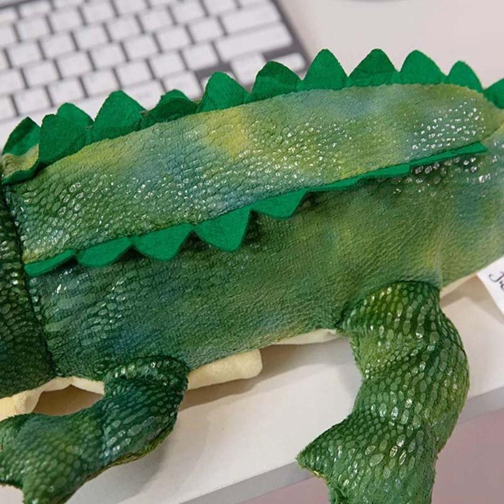 Lizard Snake Plush Hand Puppet Frog Crocodile Storytelling Puppet Animal Hand Puppet  Role-playing