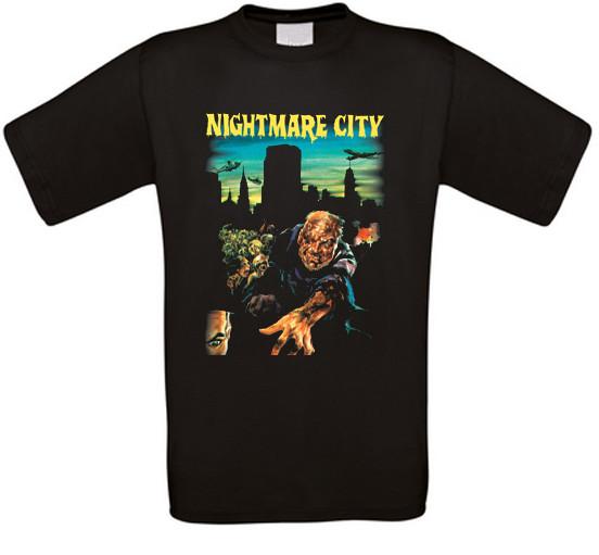 Nightmare City Horror Cult Movie T-Shirt All Sizes M