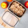 Pojemnik Na Żywność Obiad Kuchenny Stalowy Z Uszczelką Lunchbox 1,25L
