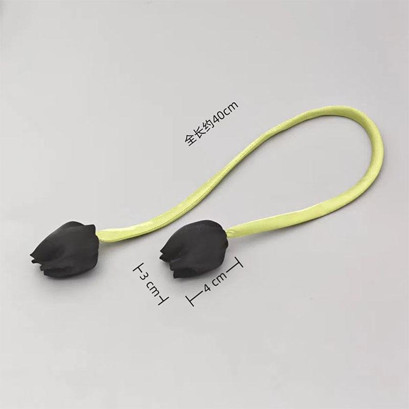 Langes Band Doppelseitig Blütenknospe Tulpe DIY Ornamente Kopfschmuck & Vorhang Zubehör