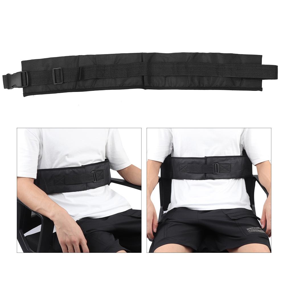 Front Detachable Wheelchair Protective Belt Restraints Straps Widen Safety Harness