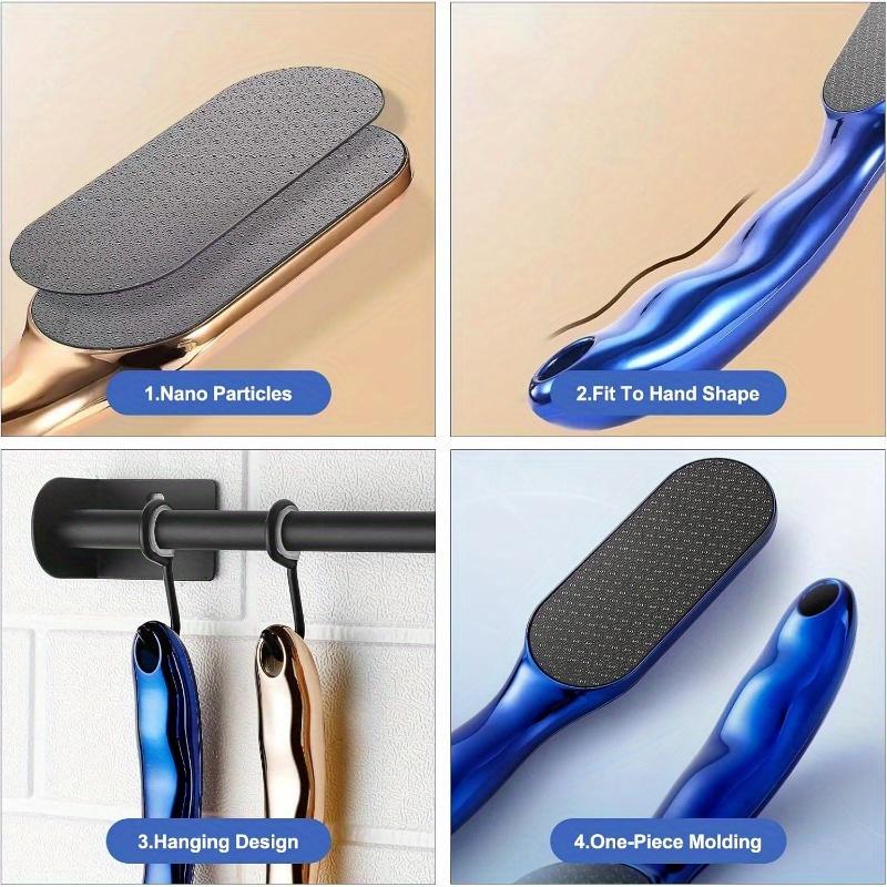 Hard Skin Remover Nano-Glass Foot File Nano Glass Foot File with Non-Slip Ergonomic Handle Professional Foot Care Tools