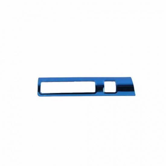 For Toyota Corolla 2020-2024 Blue Titanium Headlight Switch Control Cover Trim