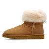 UGG CLASSIC MINI Cool Play Koala, Brushed Sheepskin Thermal Abrasion Resistant Slip Resistant Short Snow Boots Women's 1016222-CHE(Team740-)