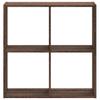 Bookshelf Brown Oak Effect 68.5 x 32 x 68.5 cm Engineered Wood