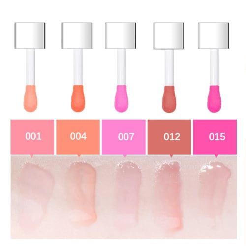 Moisturizing Lip Glow Oil My Glow Lip Oil Hydrating Lip Gloss Lip Gloss 6ml (012# ROSEWOOD)