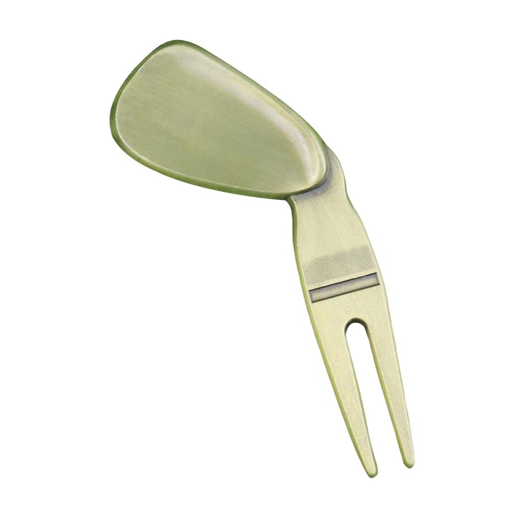 Golfs Balls Retriever Metal Materials Quality Golf Fork Golfs Green Accessory for Men Women Golfs Pitch Mark Repair Tool