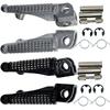 Voor Kawasaki ZX6R ZX9R ZX10R ZX14 ZX-14 Z750 Z1000 ZZR1200 GTR1400 ZZR1400 Motorfiets Voor- en Achtervoetsteunen Voetsteunen