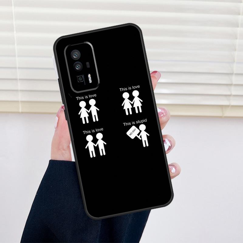 LGBT Hülle Für Xiaomi 11T 12T 13T 14T Pro 13 14 15 Ultra POCO X7 X6 Pro X3 X5 F5 F6 M6 Pro Case