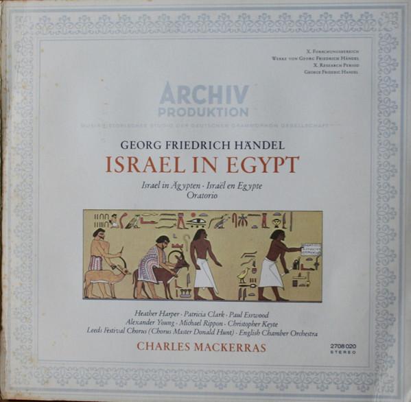 

Виниловая пластинка ГЕОРГ ФРИДРИХ ГЕНДЕЛЬ, АНГЛИЙСКАЯ CHA - Израиль в Египте 2708020 Archiv Produkti 1971 Германия Оби Классика Б/У