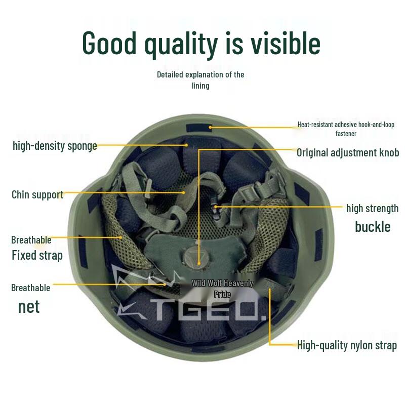 Lin Pan 600g Steel Training Helmet