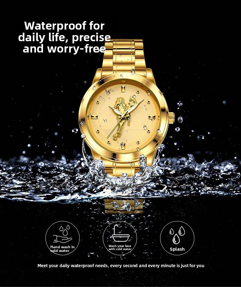 OPK Brand Watch Is A Success, Relief Surface Quartz Watch, Men's Watch, Men's Watch