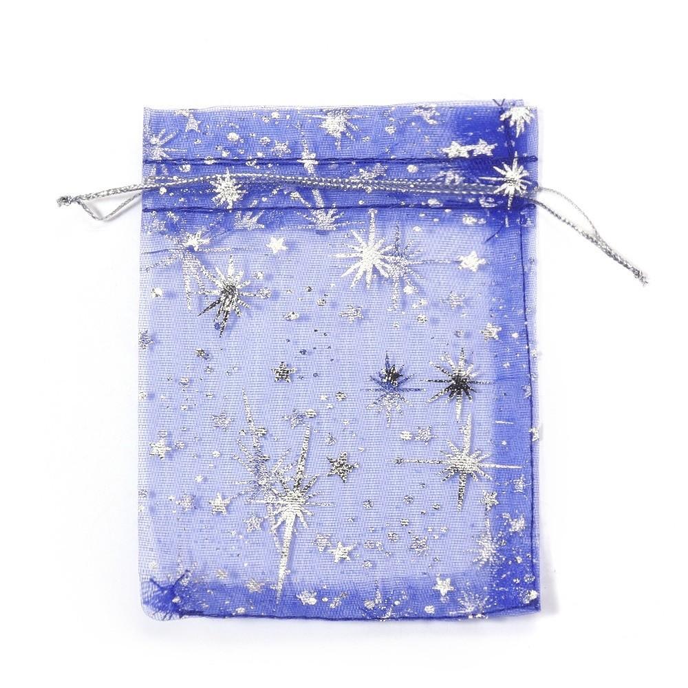 10Pcs Transparent Drawstring Gifts Bag Wedding Christmas Candy Gift Bags Jewelry Storage