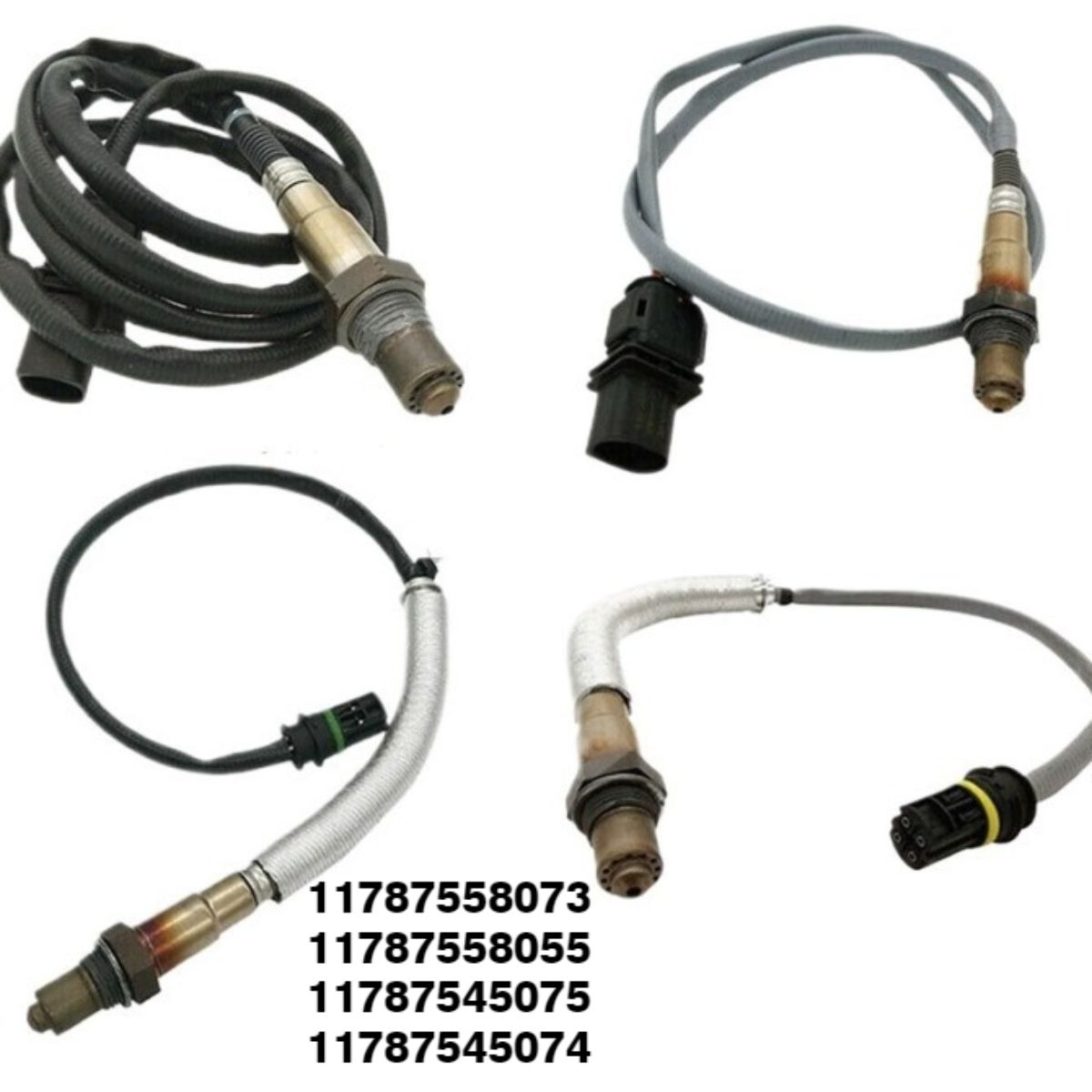 4PCS Oxygen sensor fit for bmw 11787558073 11787558055 11787545075 11787545074
