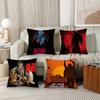 Horror Movie S-Saw M-Massacre  Pillow Case Office Cushions Suitable For Sofa Car Bedroom Decorative Cushion Cover