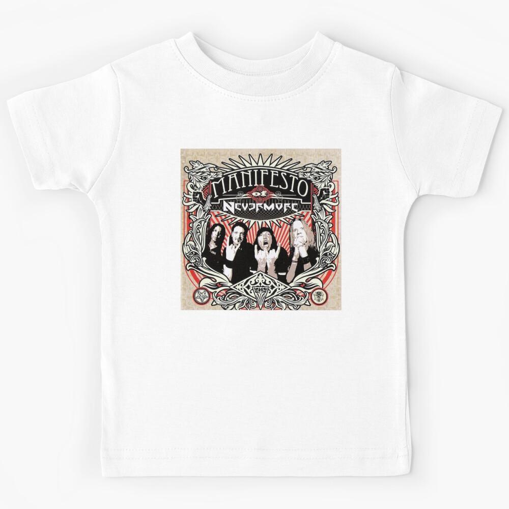 Nevermore - Manifesto of Nevermore album 2009 Kids T-Shirt 160