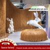 Flame-Retardant Synthetic Thatch for Indoor/Outdoor Decor & Scenic Areas