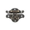 Traditional Weathered Look Cabinet Fasteners And Drawer Hardware Set Solid Metal Material