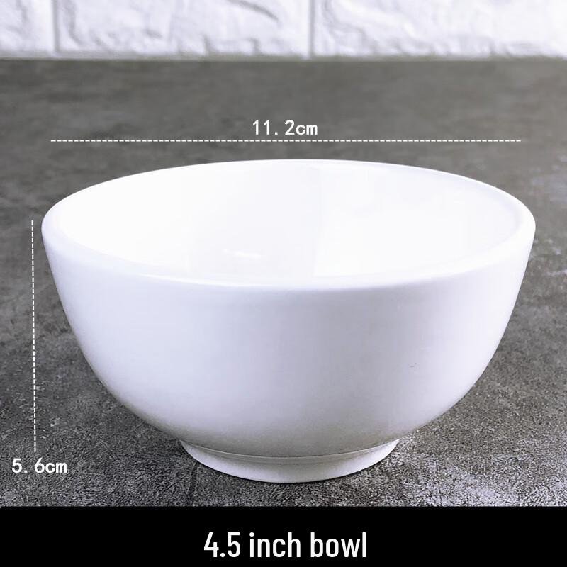 Sweet Elegance Pure White Ceramic 3-Piece Tableware Set