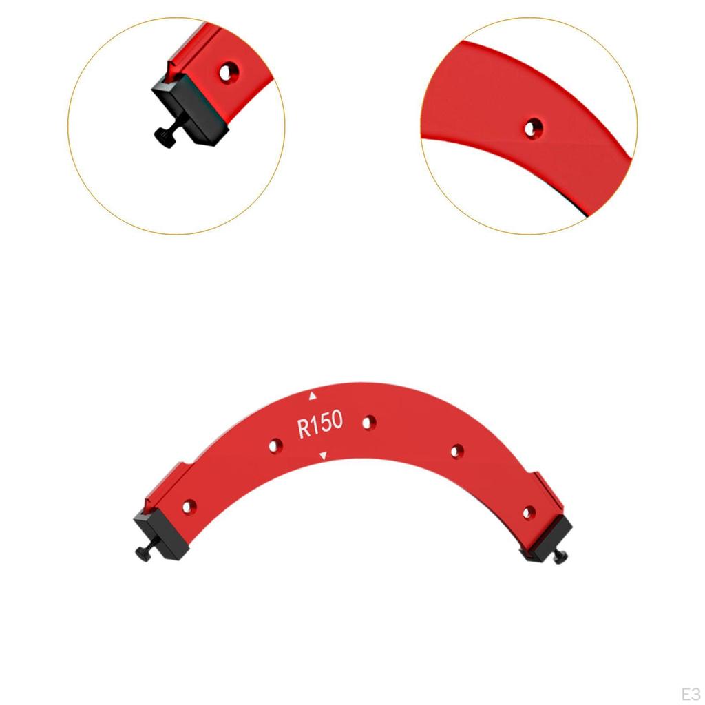 Corner Template Wooden Board Curved Cutting Auxiliary Tool Accessory