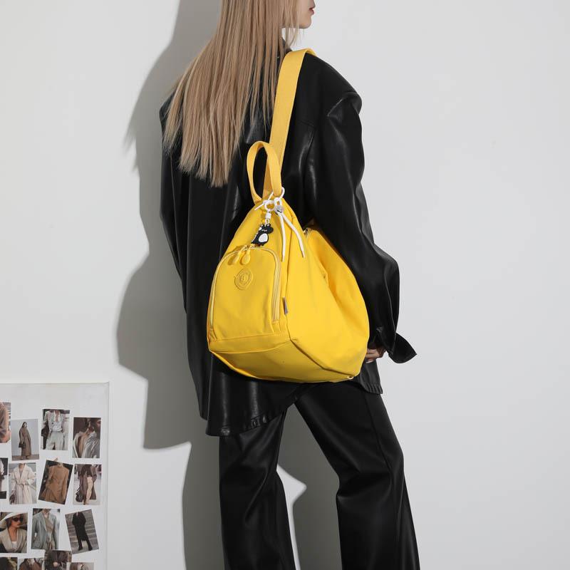 Schoolbag Multifunctional 1011 New Women's Bag One Shoulder Crossbody Bag Large Capacity Double Shoulder Leisure Travel Backpack Waterproof Commuter