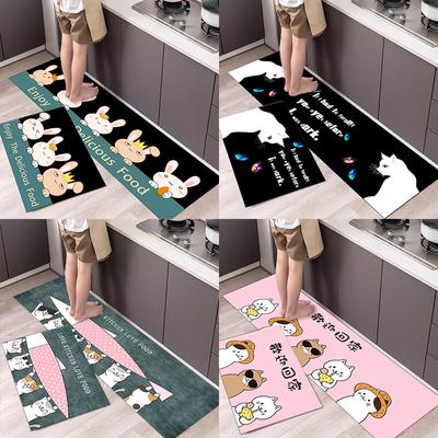 Cute Cartoon Multi -Style Floor Mats Beautiful Floor Mats Modern Style Floor Mats Can Be Used In The Kitchen And Living Room