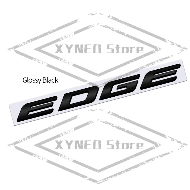 1Pc Car Sticker Metal For  Edge Logo ST Line Emblem Badge Trunk Decal Auto Accessories