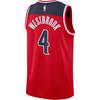 Nike Tank Top Fan Edition 2021 Season, Washington Wizards, Russell Westbrook Size 4 Men's Red CW3684-659