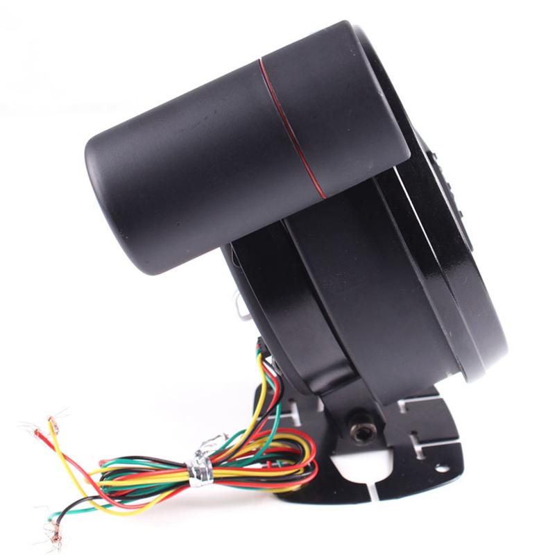 

Motorcycle Car 5 Inch RPM 0-11000 Variable Color Digital Tachometer Gauge For All Vehicles With 12V Battery Voltage чорний