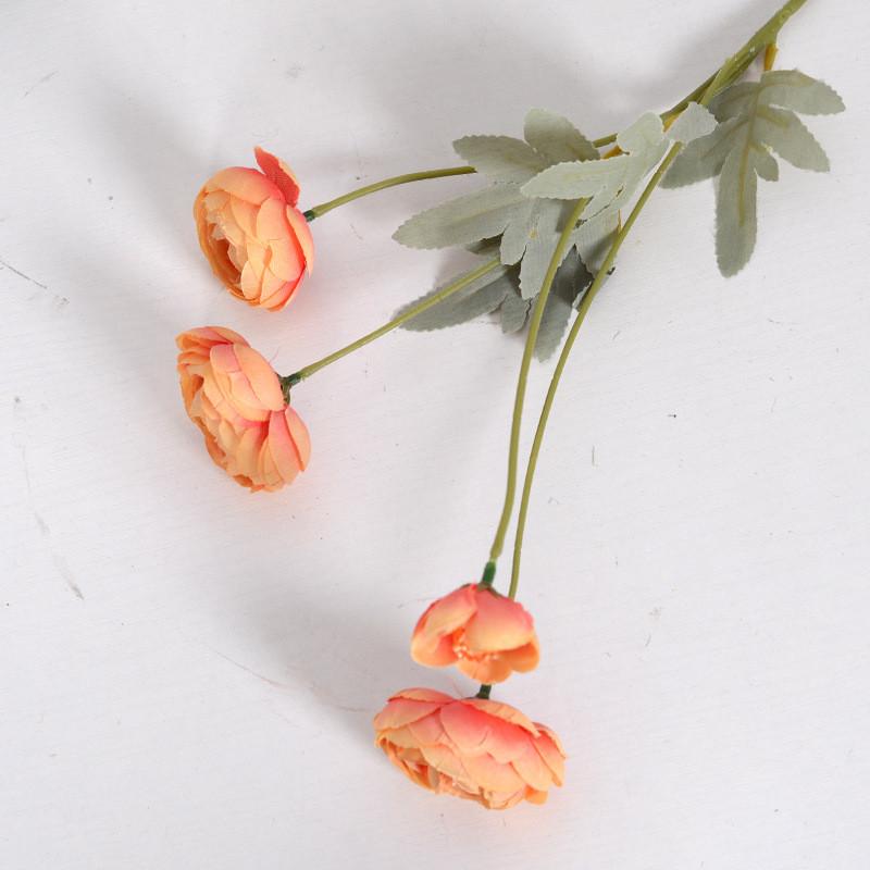 With Camellia Sasanqua Silk Flower Material For Bridal Rose Decor Bouquets