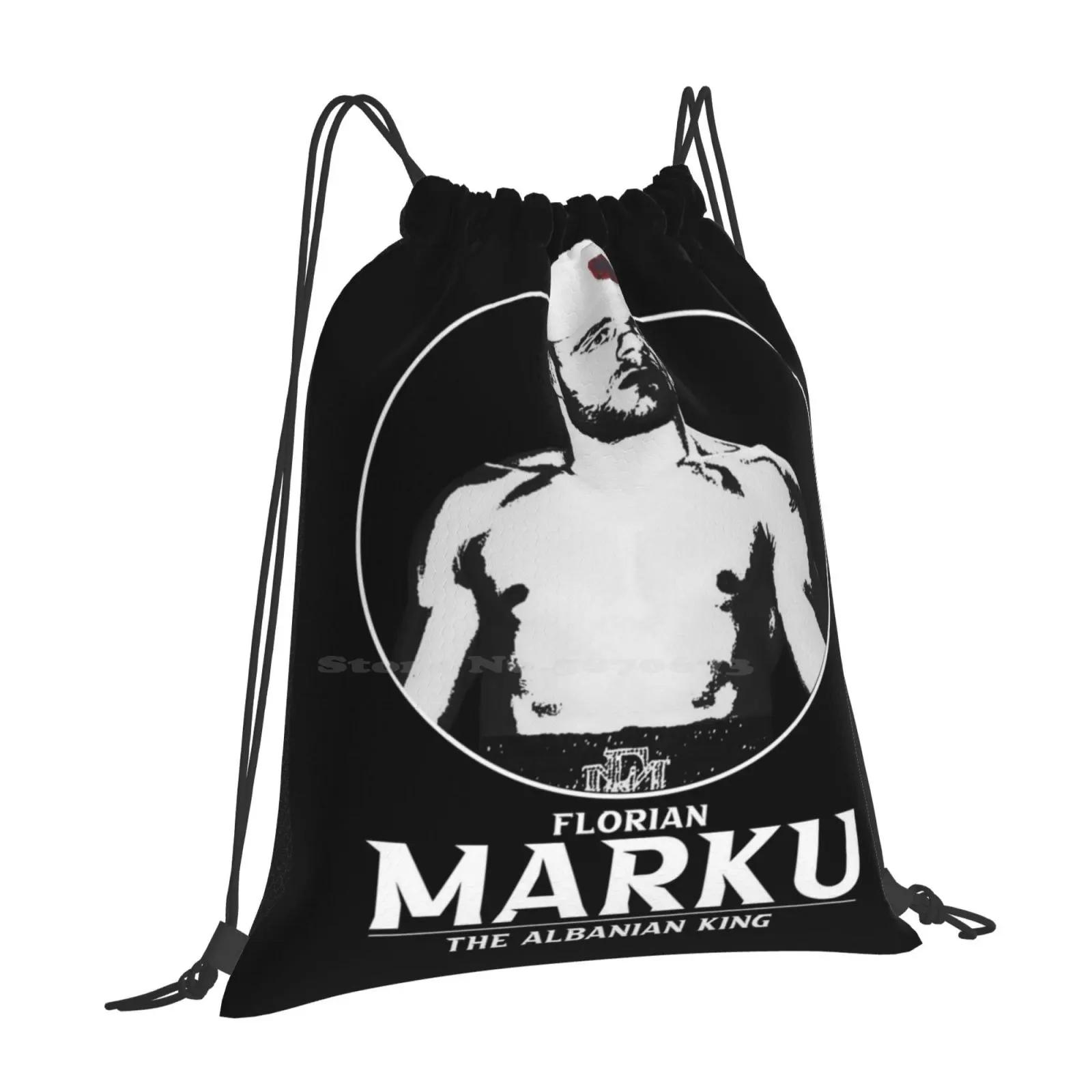 Florian Marku-The Albanian King Fashion Pattern Design Travel Laptop School Backpack Bag Florian Marku The Albanian King OneSize