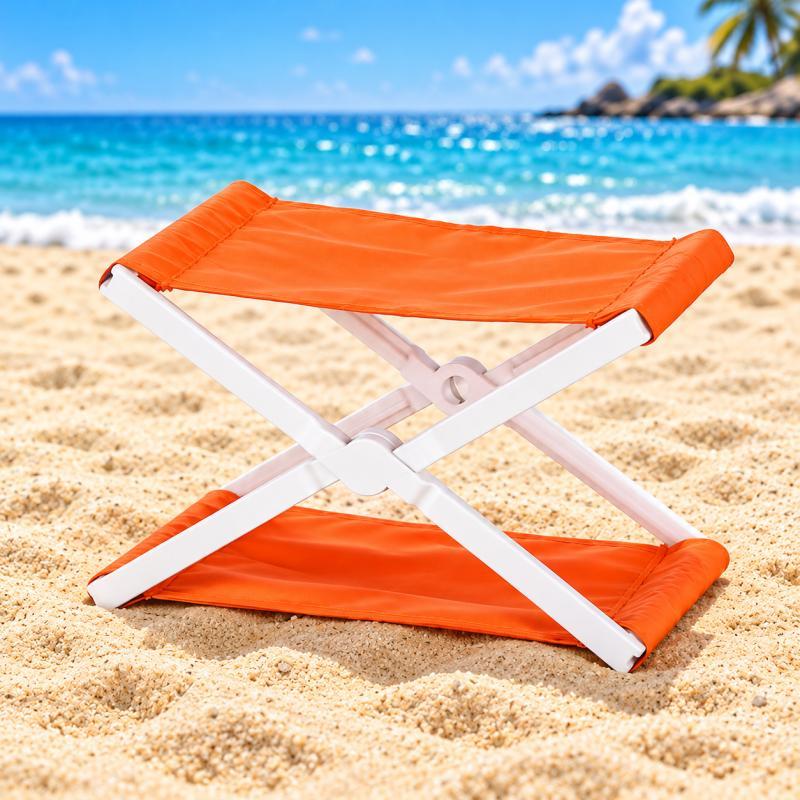 Foldable Beach Pillow, Portable Lightweight Headrest for Sunbathing, Camping, Picnics, Outdoor Lounging and Travel