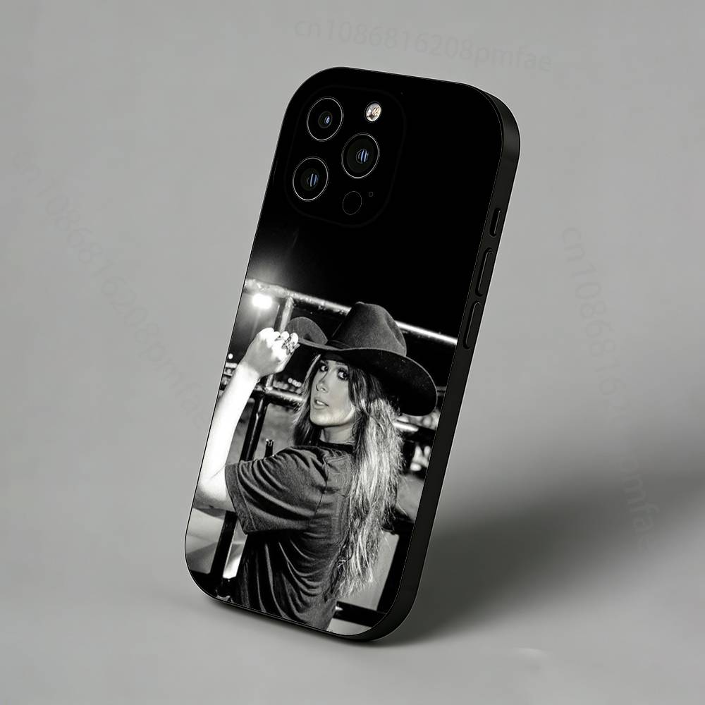 E-Ella L-Langley Singer iPhone Case For 17,16,15,14,13,12,11 Pro,Max,Plus,X,XS,XR,SE,Mini Back Protector Cover