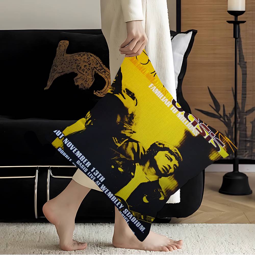 Hot Band O-Oasis Cushion Cover Pillowcase Upholstery Sofa Throw Pillow Home Decor Pillowcas